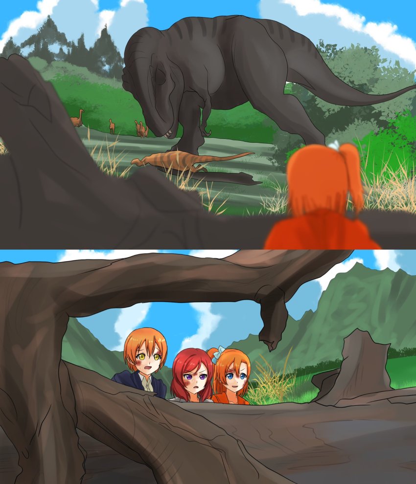 Hoshizora Rin (Jurassic Park) Rule 34 Image