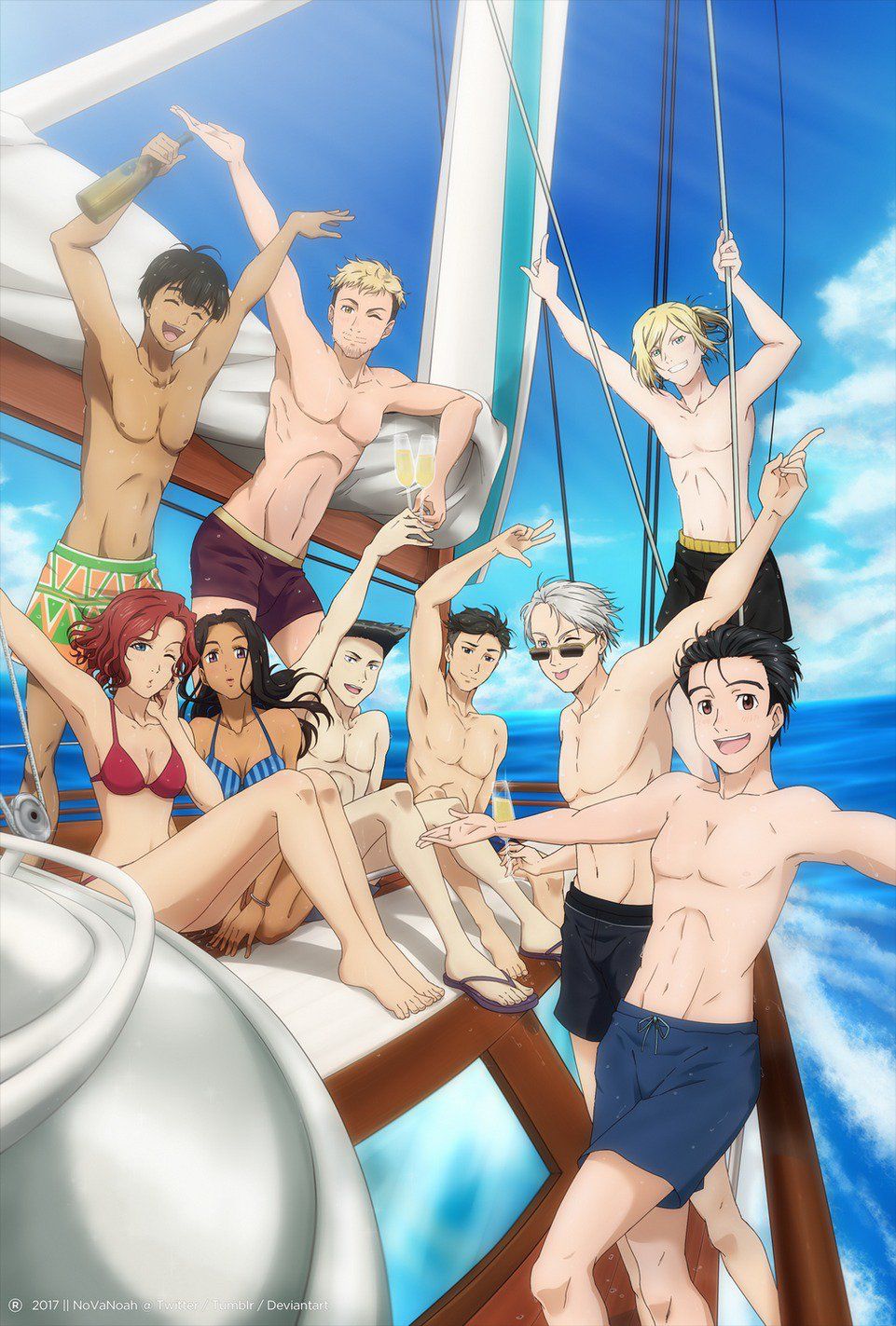 Katsuki Yuuri (Christophe Giacometti) Rule 34 Image