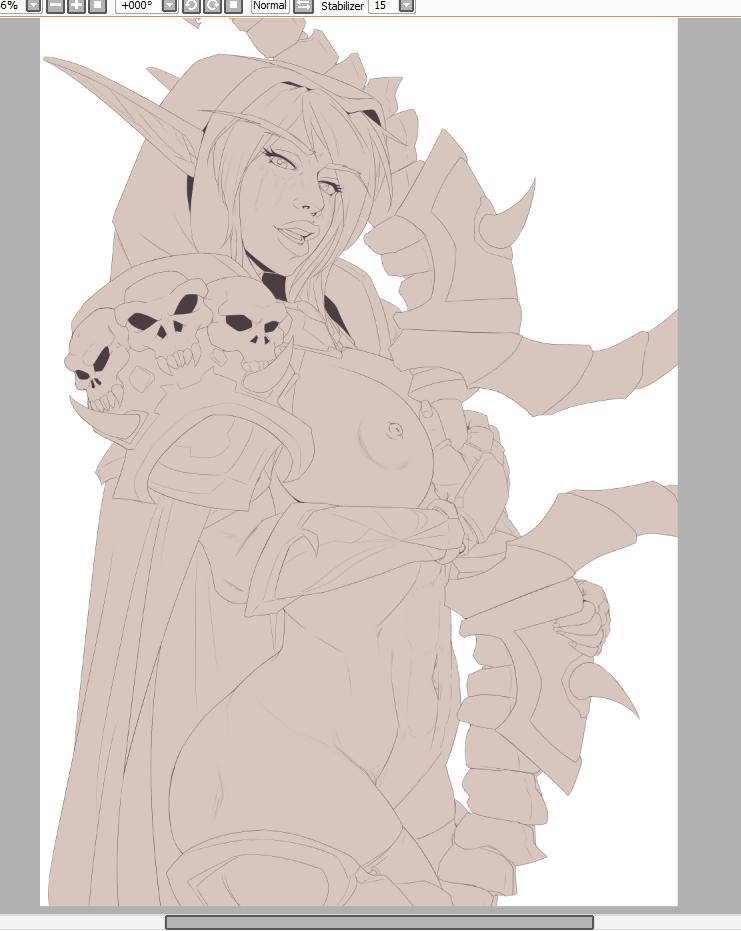 Sylvanas Windrunner (Blizzard Entertainment) Rule 34 Image