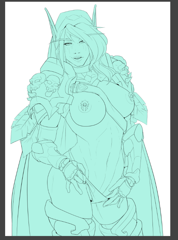 Sylvanas Windrunner (Blizzard Entertainment) Rule 34 Image