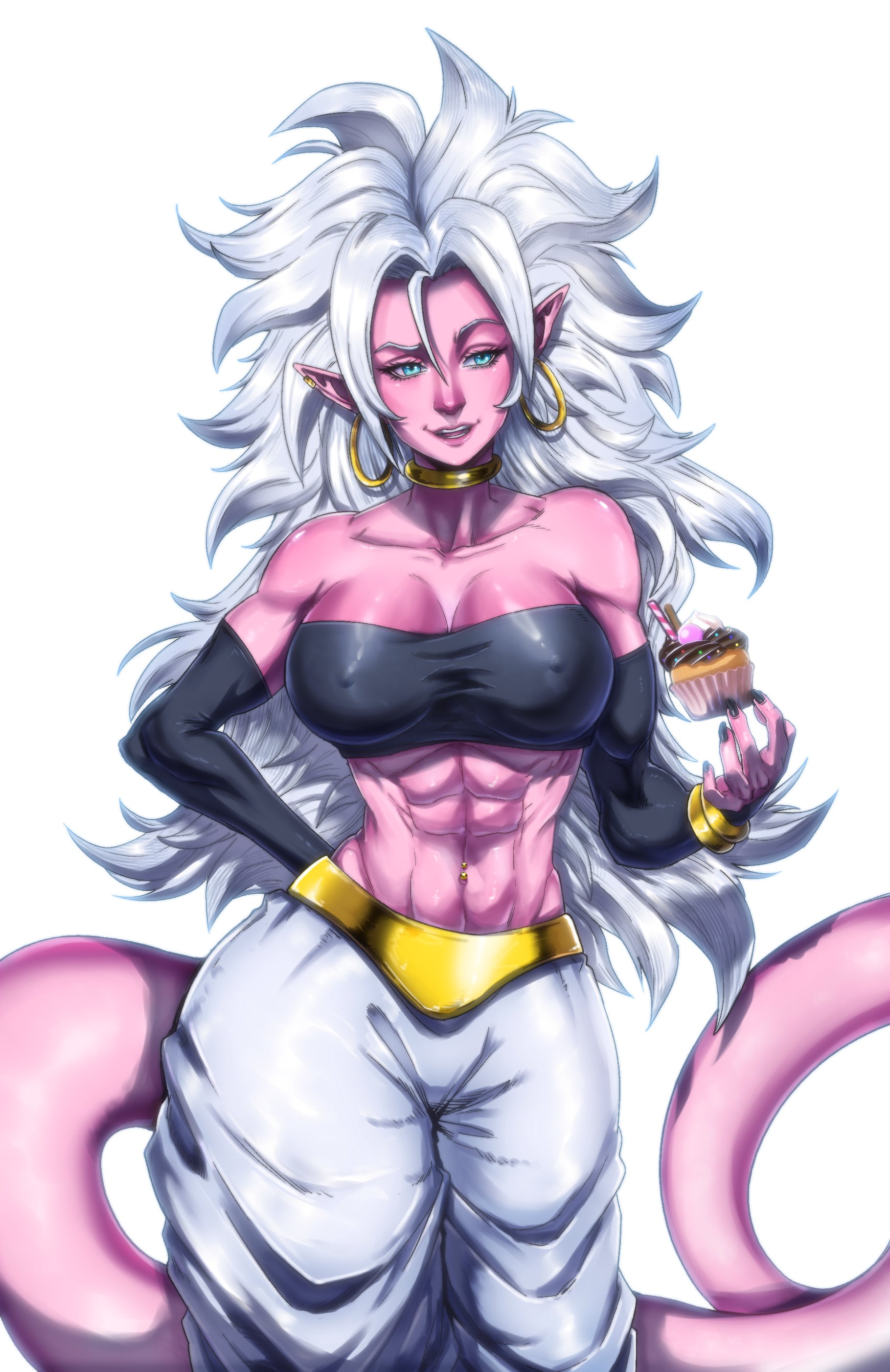 Android 21 (Dragon Ball) Rule 34 Image