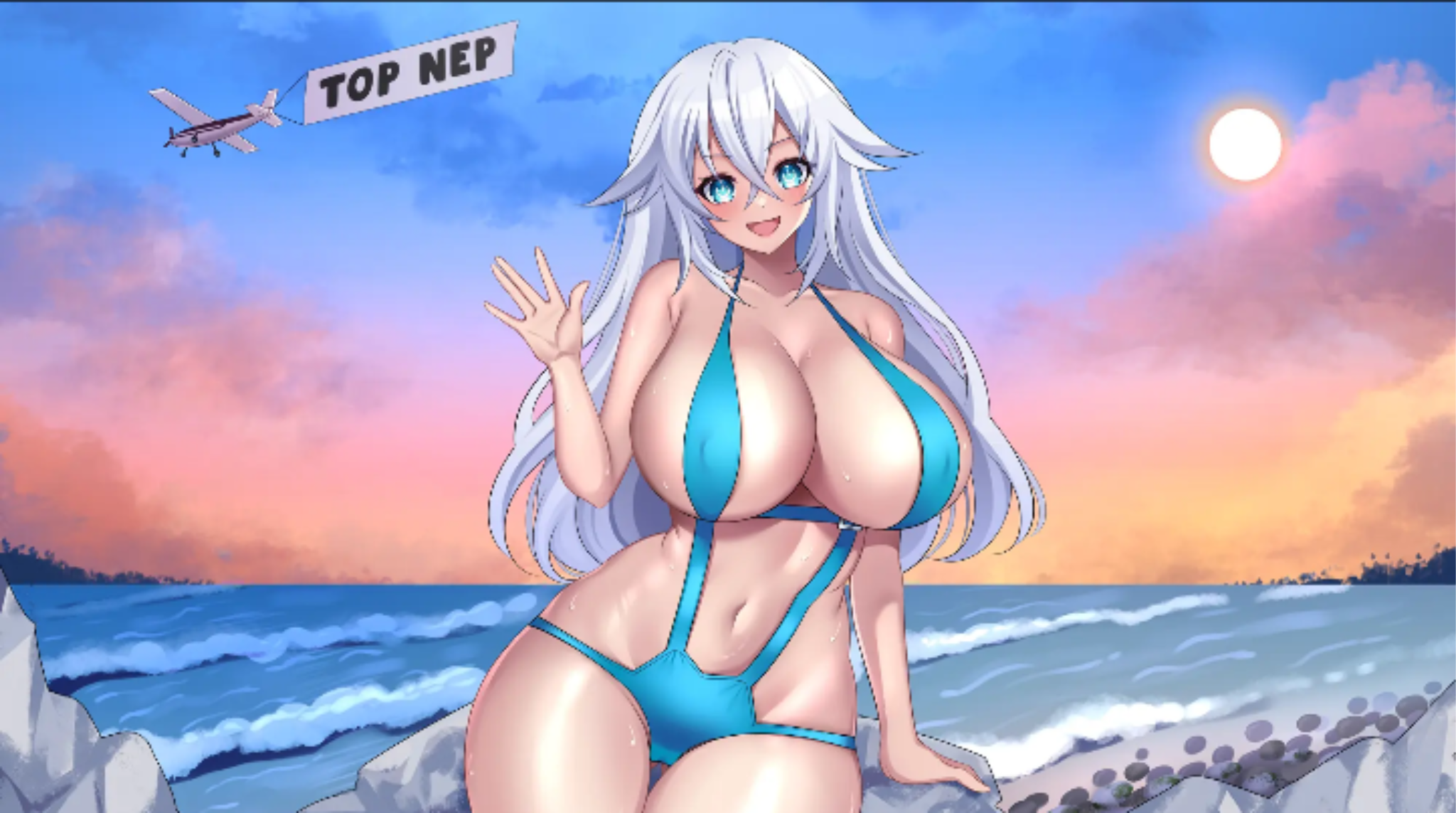 Black Heart (Neptunia (Series)) Rule 34 Image
