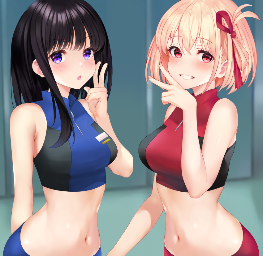 Inoue Takina (Lycoris Recoil) Rule 34 Image