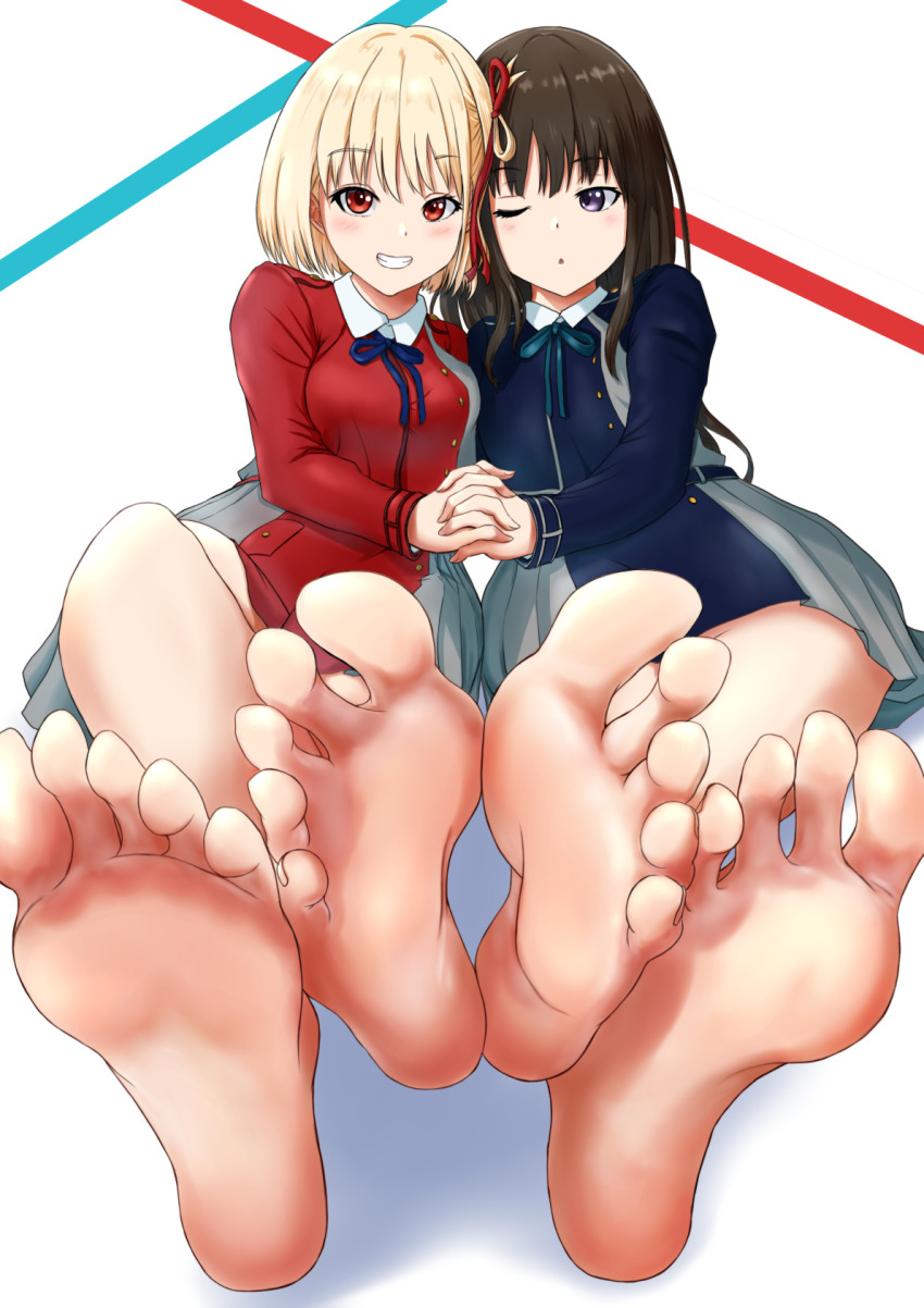 Inoue Takina (Lycoris Recoil) Rule 34 Image