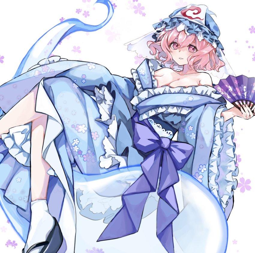 Saigyouji Yuyuko (Touhou) Rule 34 Image