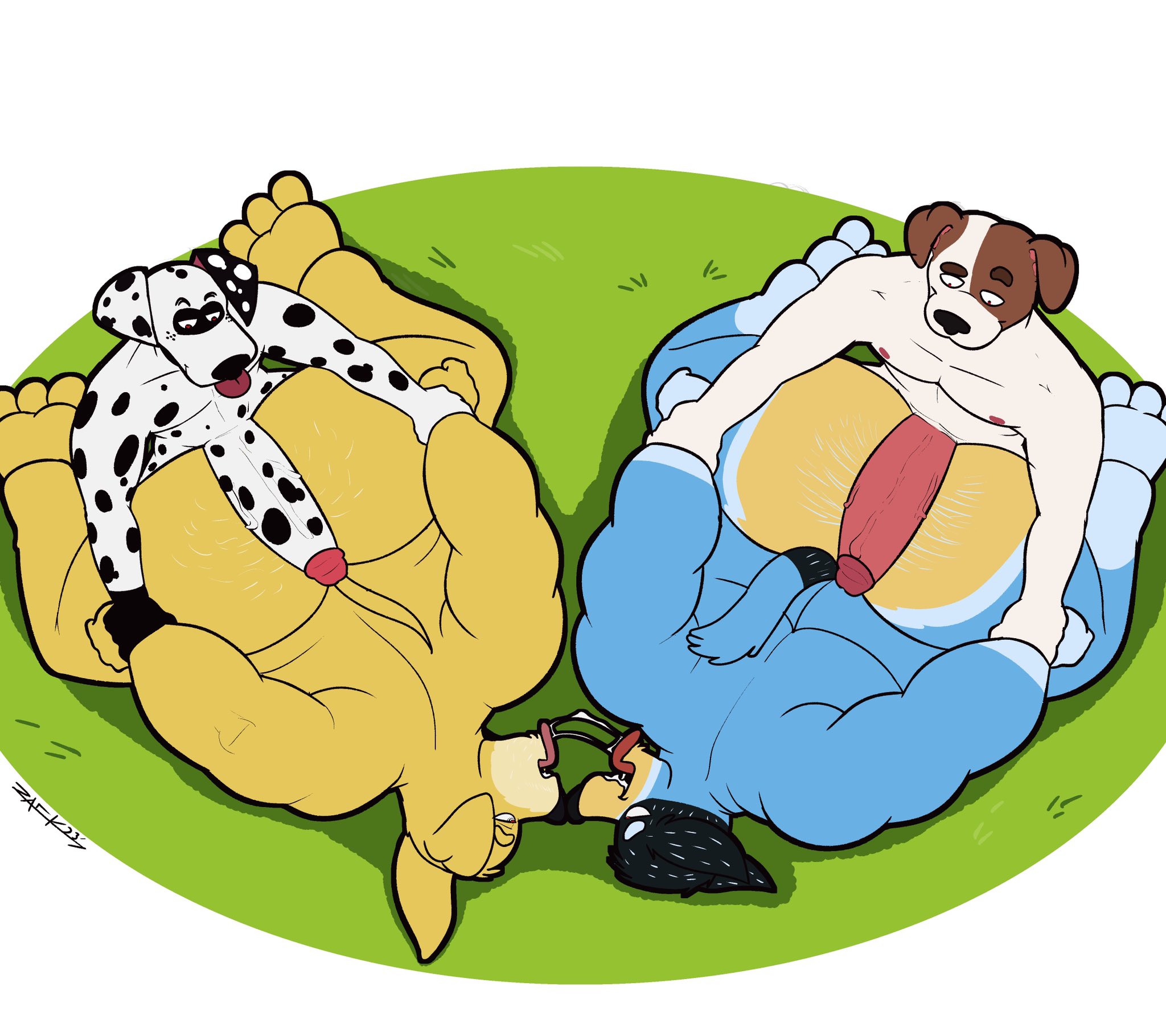 Bluey (Series) Rule 34 Image