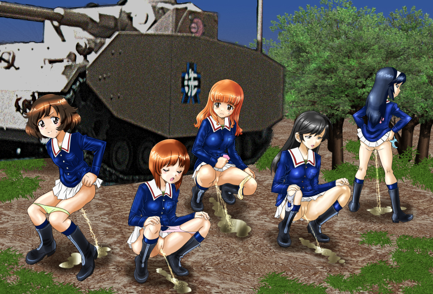 Akiyama Yukari (Girls Und Panzer) Rule 34 Image