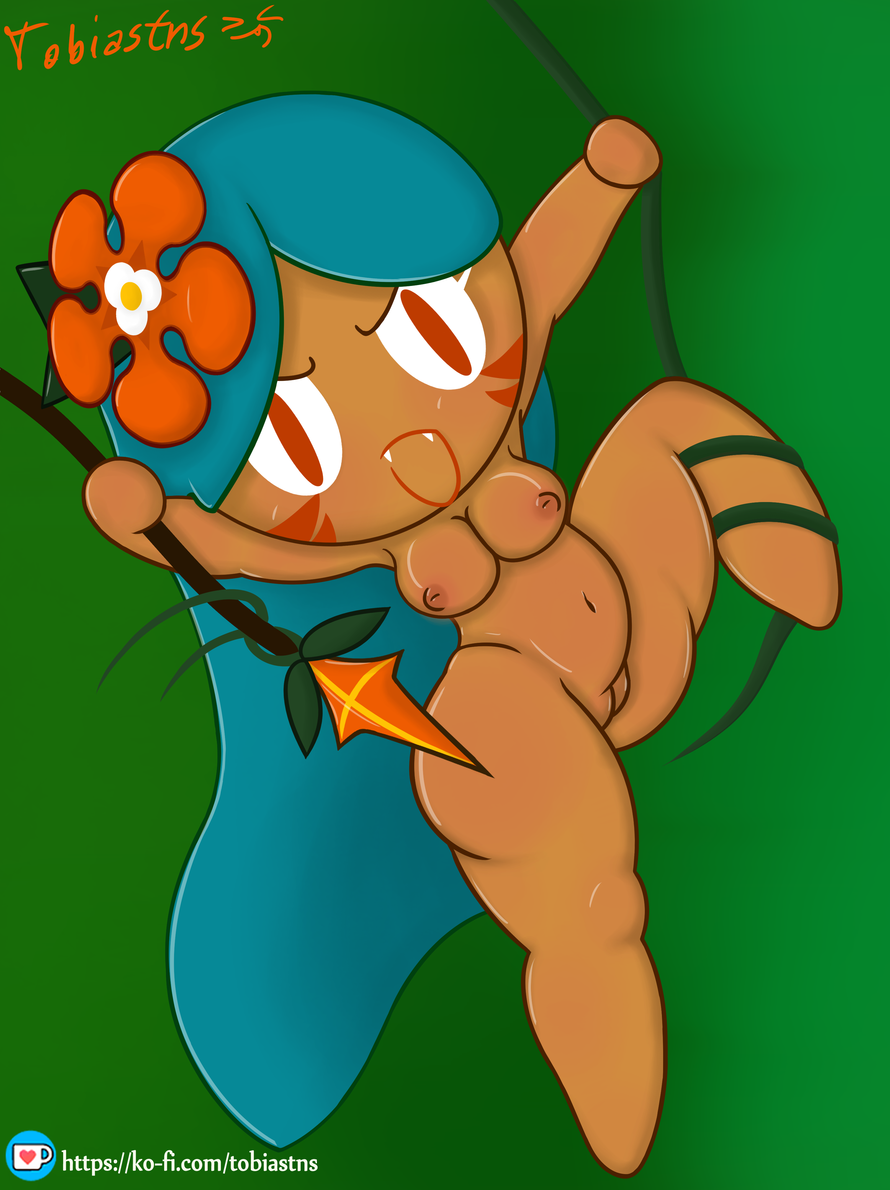 Tiger Lily Cookie (Cookie Run) Rule 34 Image
