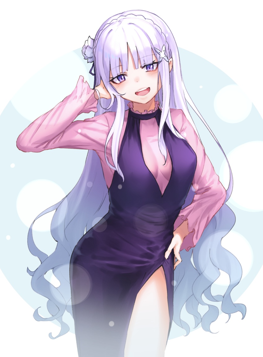 Emilia (Re:Zero) Rule 34 Image