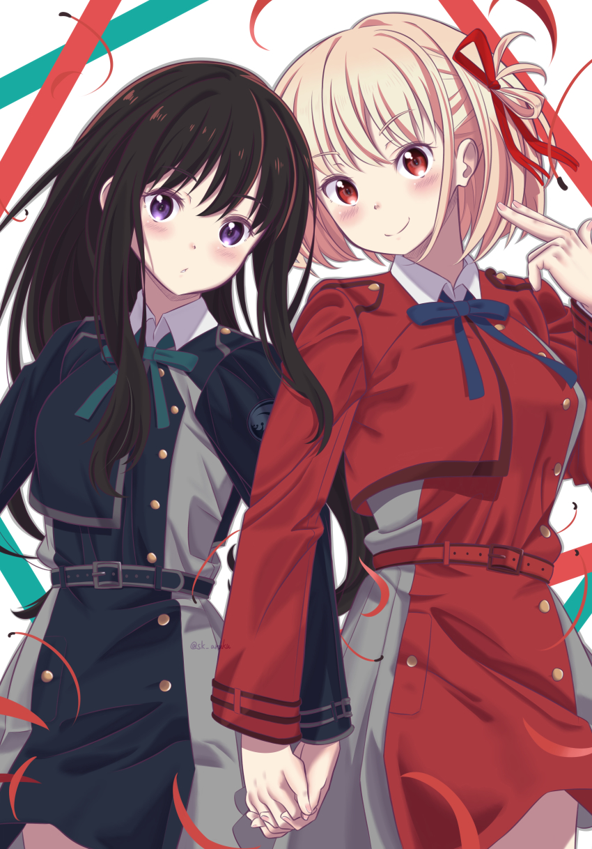 Inoue Takina (Lycoris Recoil) Rule 34 Image