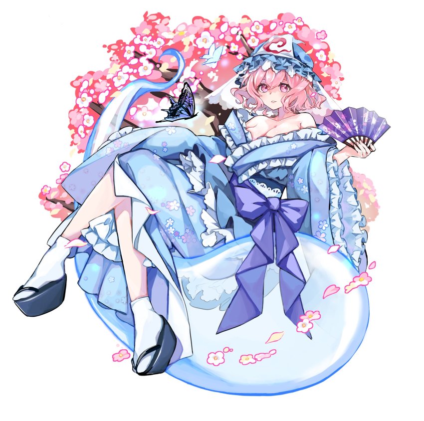 Saigyouji Yuyuko (Touhou) Rule 34 Image
