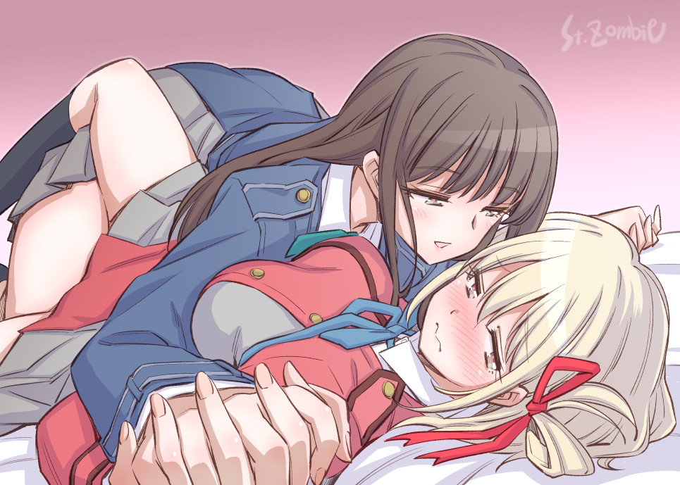 Inoue Takina (Lycoris Recoil) Rule 34 Image