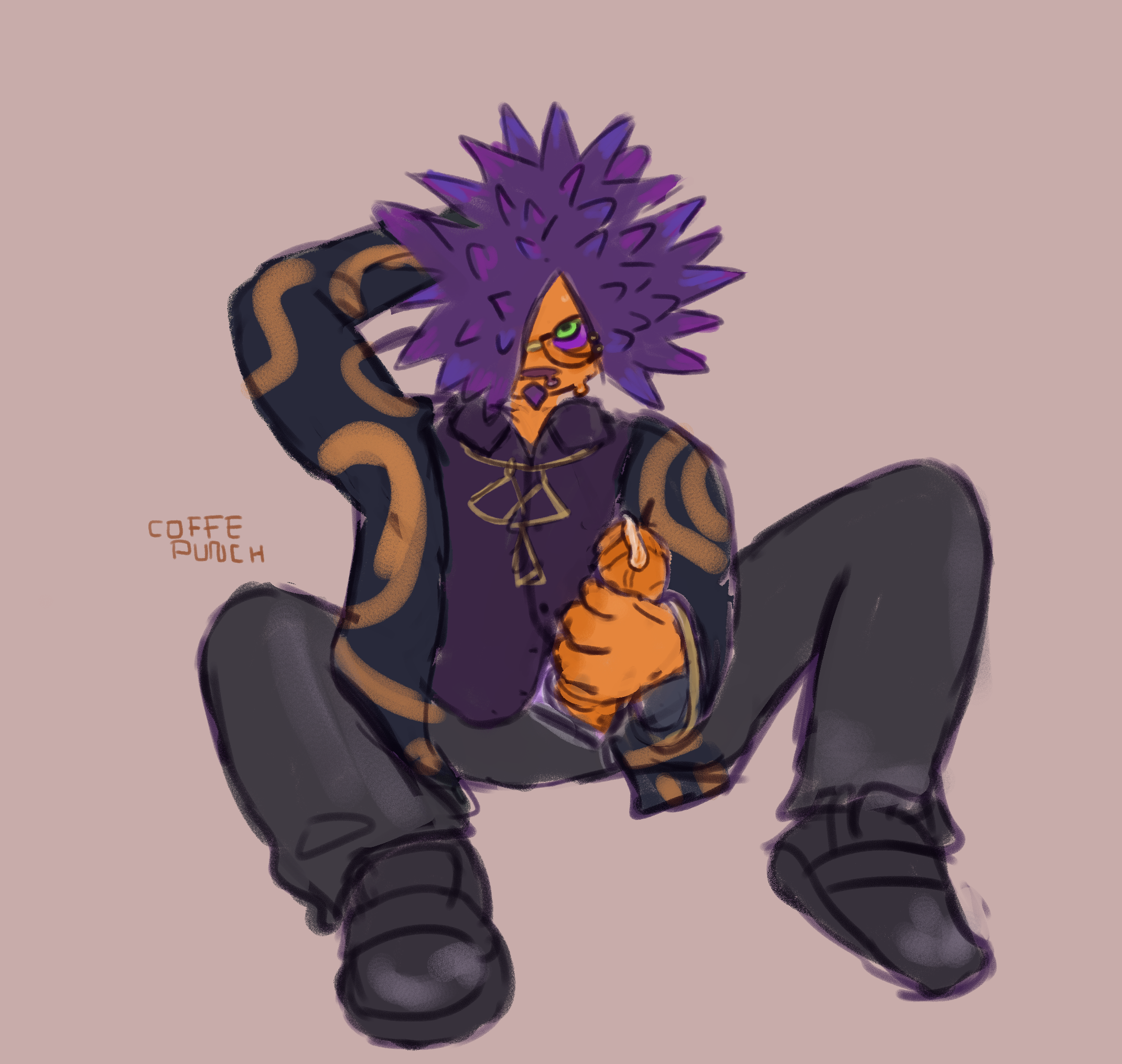 Spyke (Splatoon) Rule 34 Image