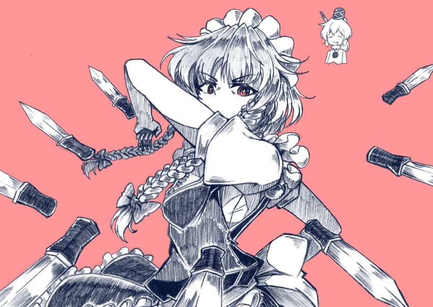 Izayoi Sakuya (Touhou) Rule 34 Image