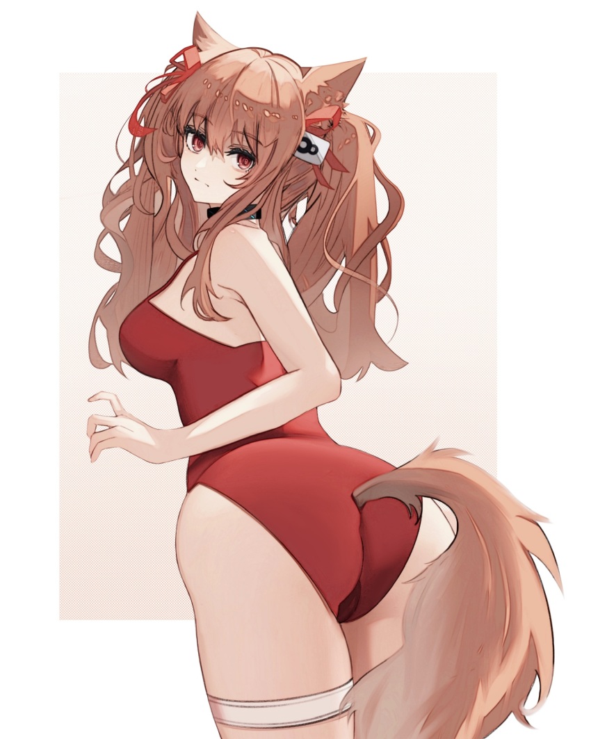 Angelina (Arknights) Rule 34 Image