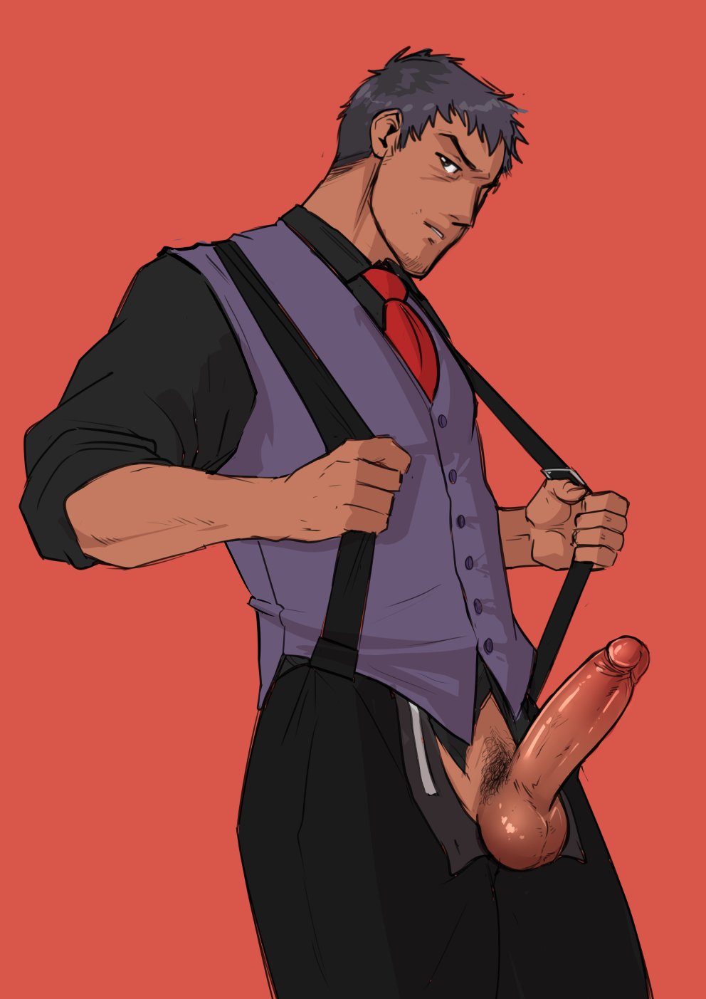 Dojima Ryotaro (Persona 4) Rule 34 Image