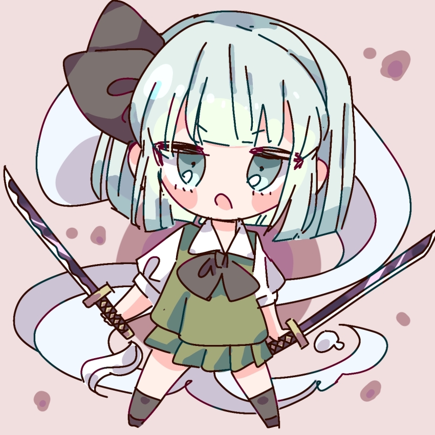 Konpaku Youmu (Touhou) Rule 34 Image
