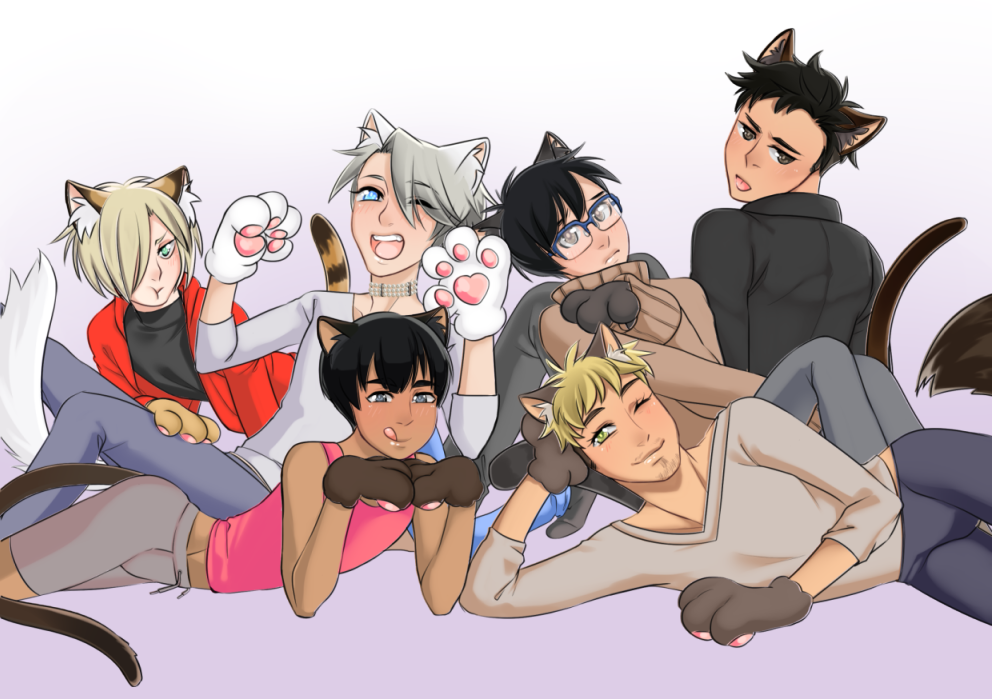 Katsuki Yuuri (Christophe Giacometti) Rule 34 Image