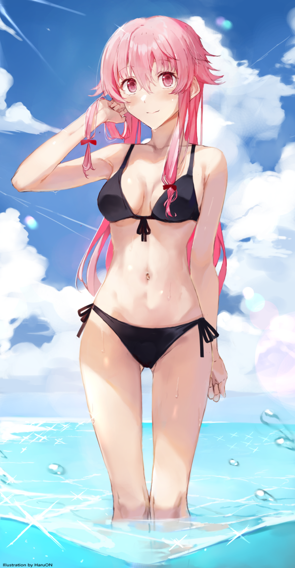 Gasai Yuno (Mirai Nikki) Rule 34 Image