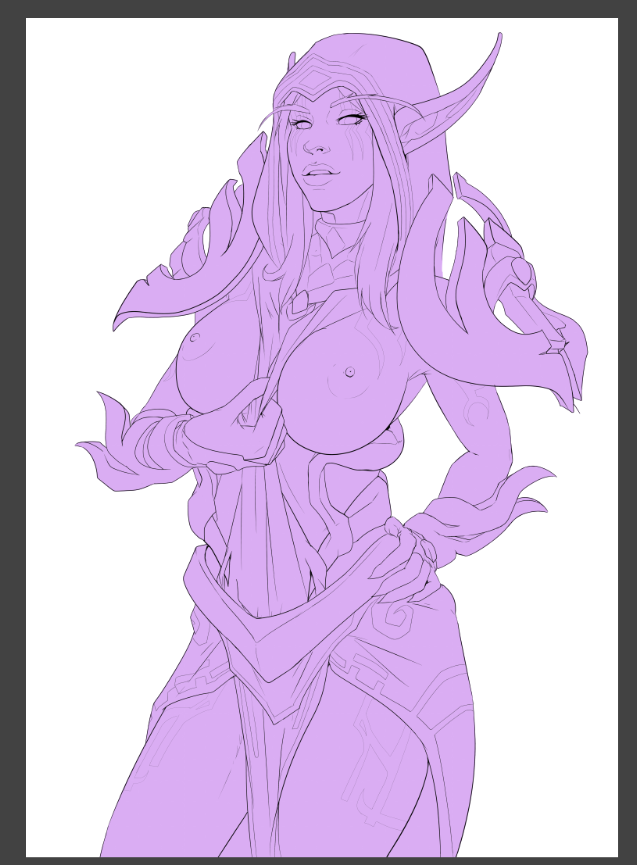 First Arcanist Thalyssra (Blizzard Entertainment) Rule 34 Image
