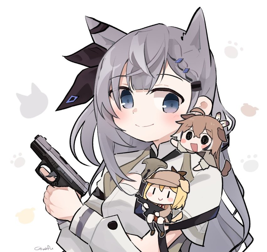 Nanashi Mumei (Glock) Rule 34 Image