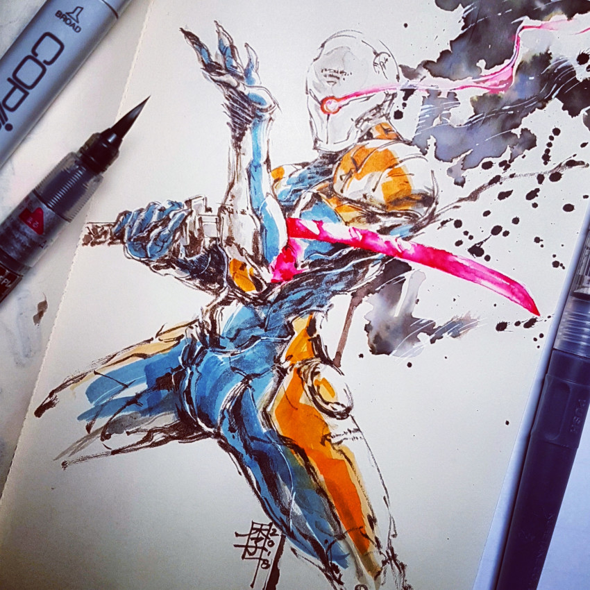 Gray Fox (Metal Gear) Rule 34 Image