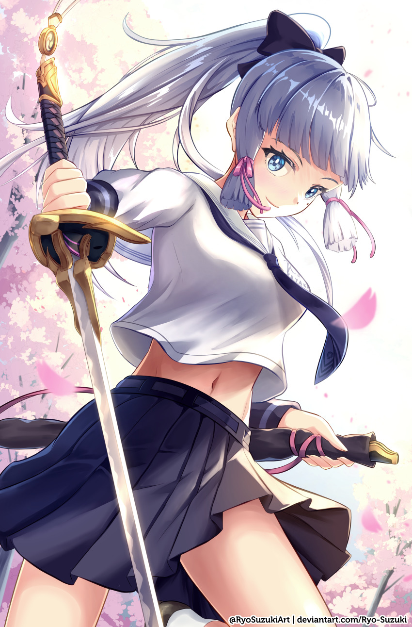 Kamisato Ayaka (Ayaka (Genshin Impact)) Rule 34 Image