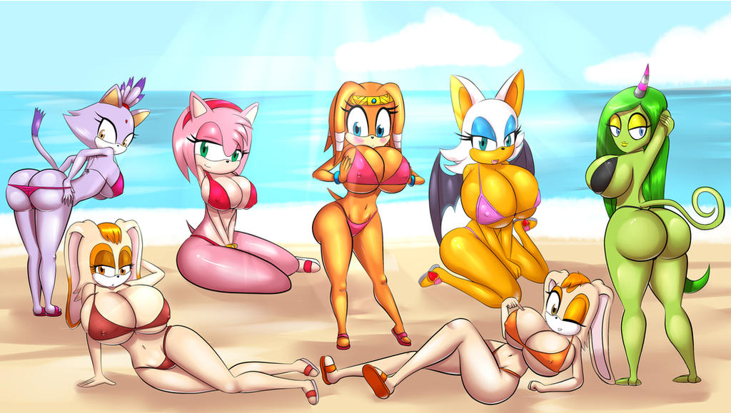 Amy Rose (Sega) Rule 34 Image