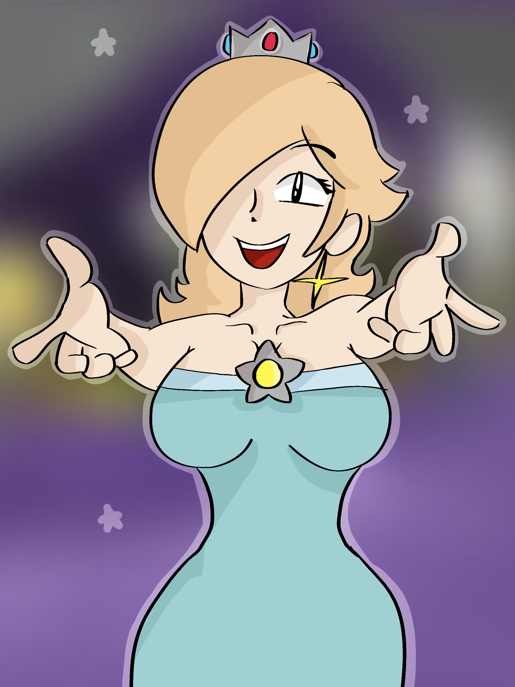 Princess Rosalina (Mario (Series)) Rule 34 Image