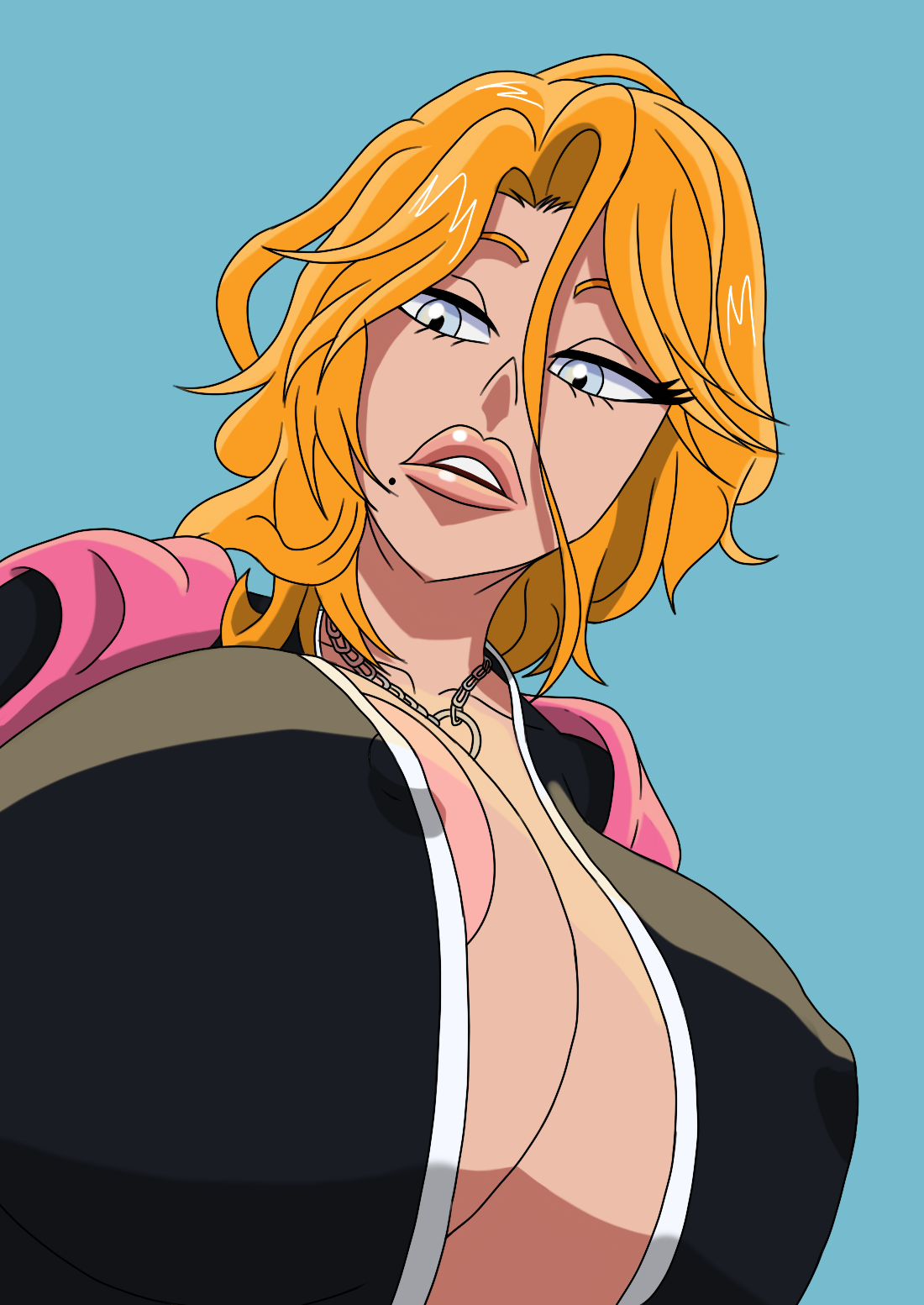 Matsumoto Rangiku (Bleach) Rule 34 Image