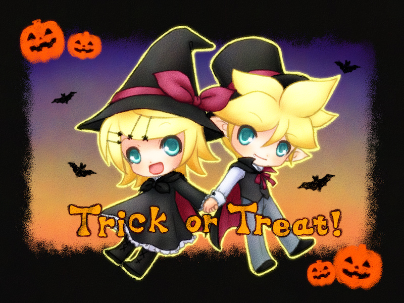 Kagamine Len (Halloween) Rule 34 Image
