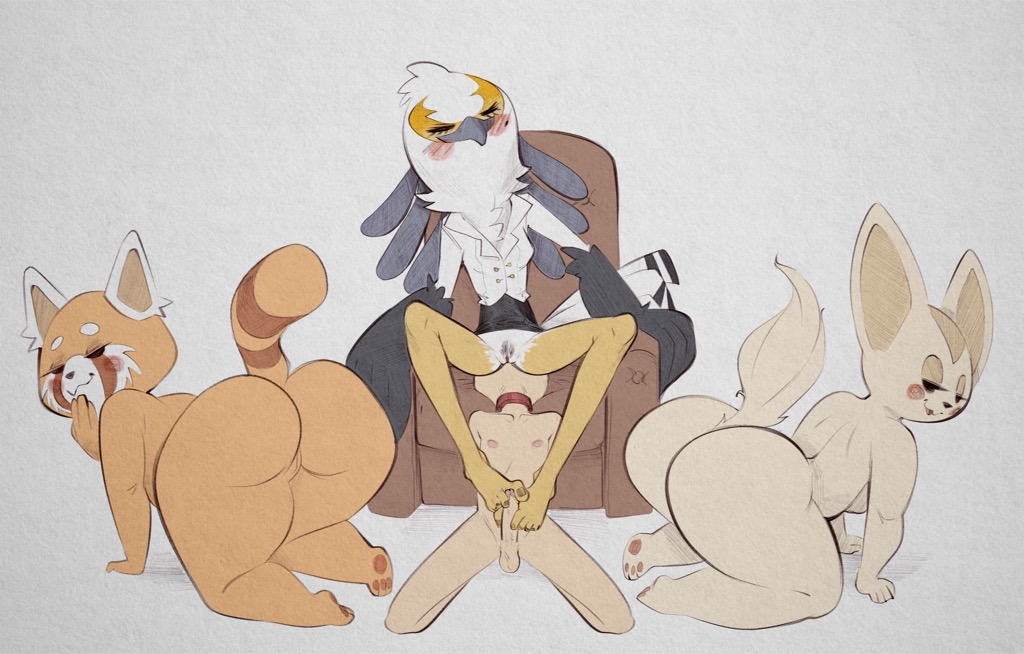 Fenneko (Aggressive Retsuko) Rule 34 Image