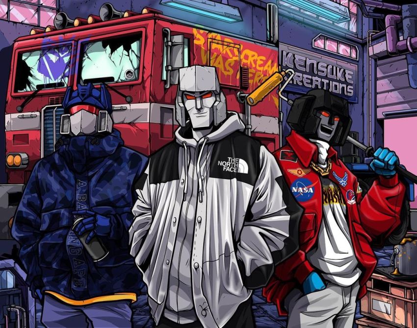 Megatron (The North Face) Rule 34 Image