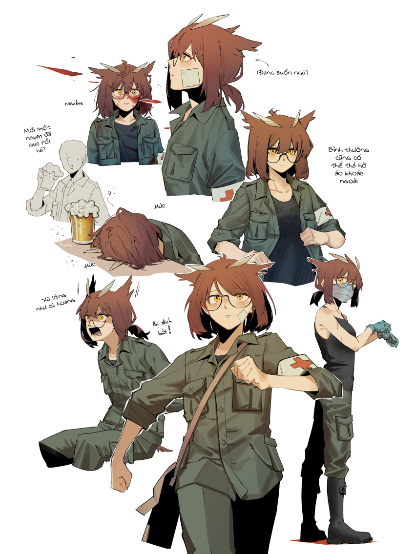 Silence (Arknights) Rule 34 Image