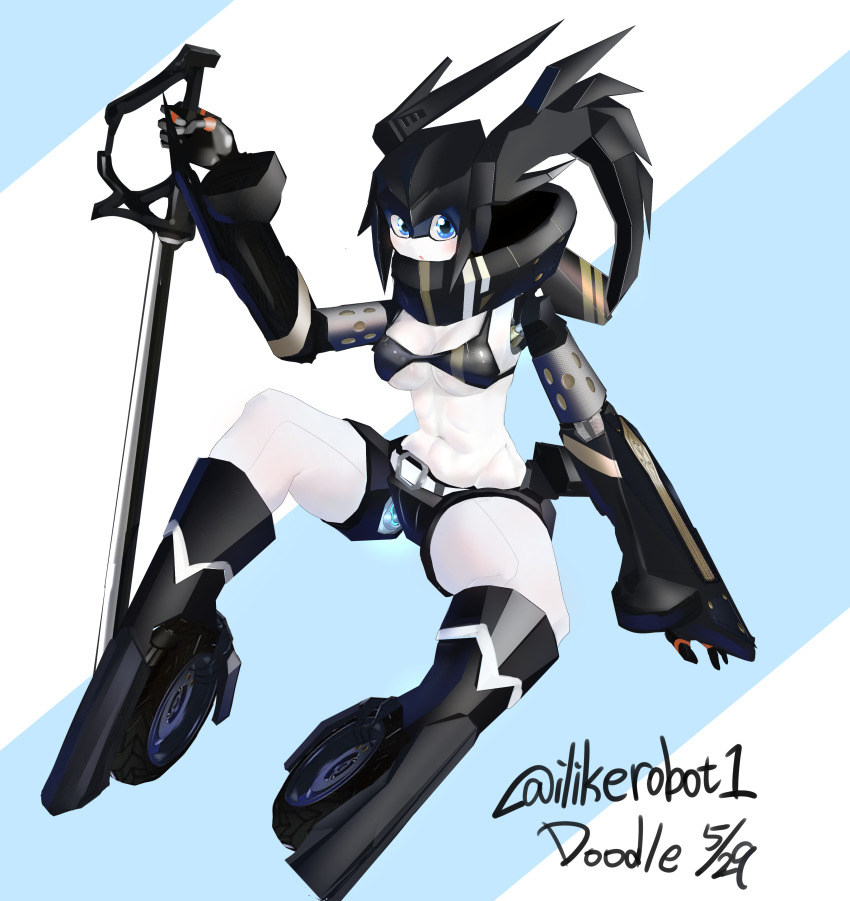 Black Rock Shooter (Character) Rule 34 Image