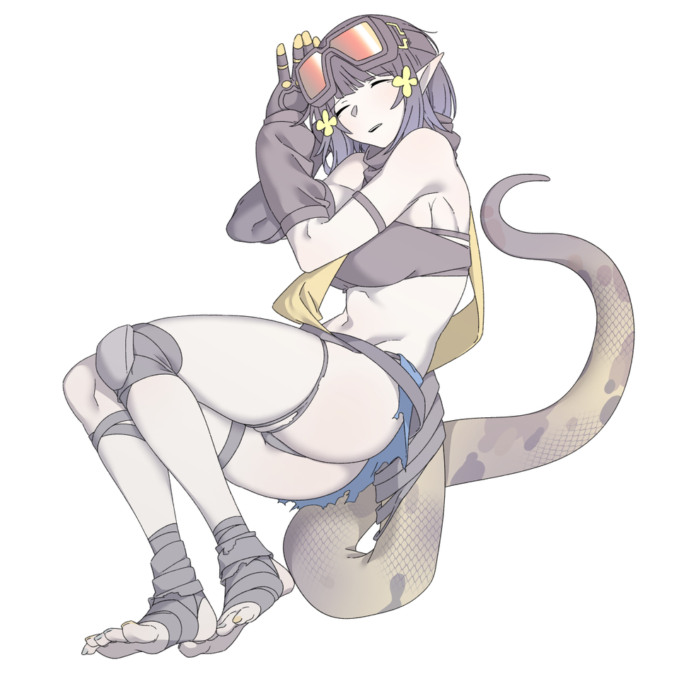 Eunectes (Arknights) Rule 34 Image