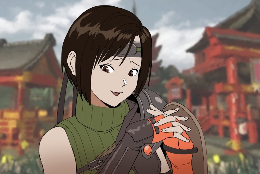 Yuffie Kisaragi (Final Fantasy) Rule 34 Image