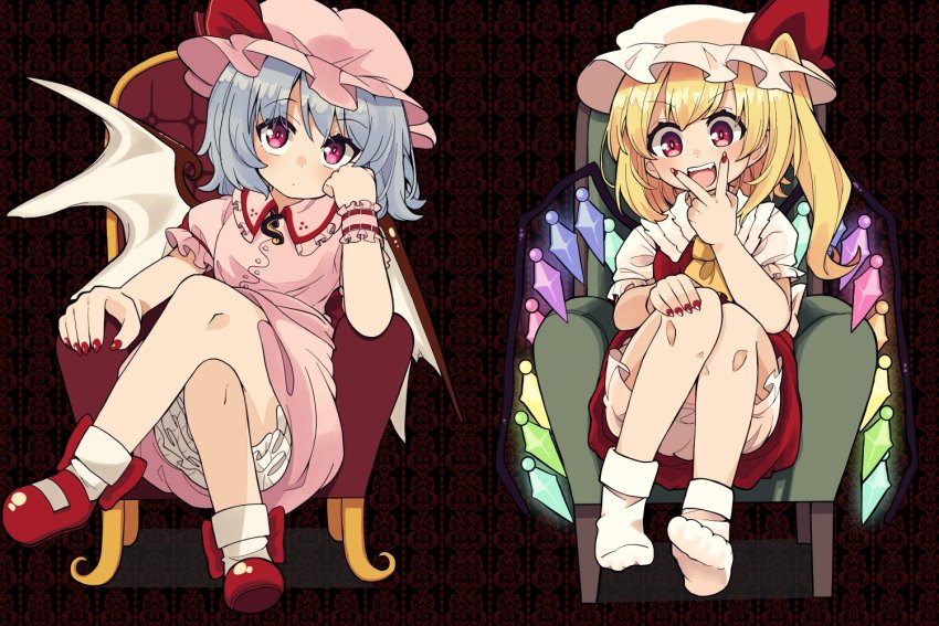 Flandre Scarlet (Touhou) Rule 34 Image