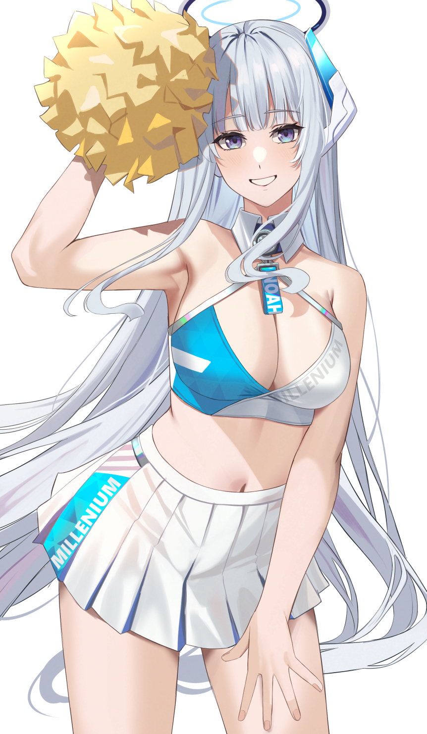Millennium Cheerleader Outfit (Blue Archive) Rule 34 Image