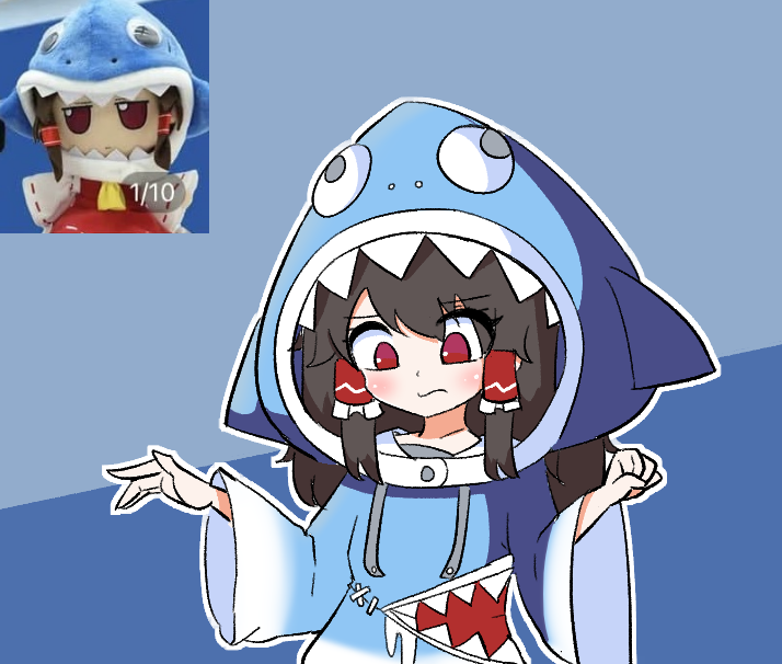 Gawr Gura (Fumo (Doll)) Rule 34 Image