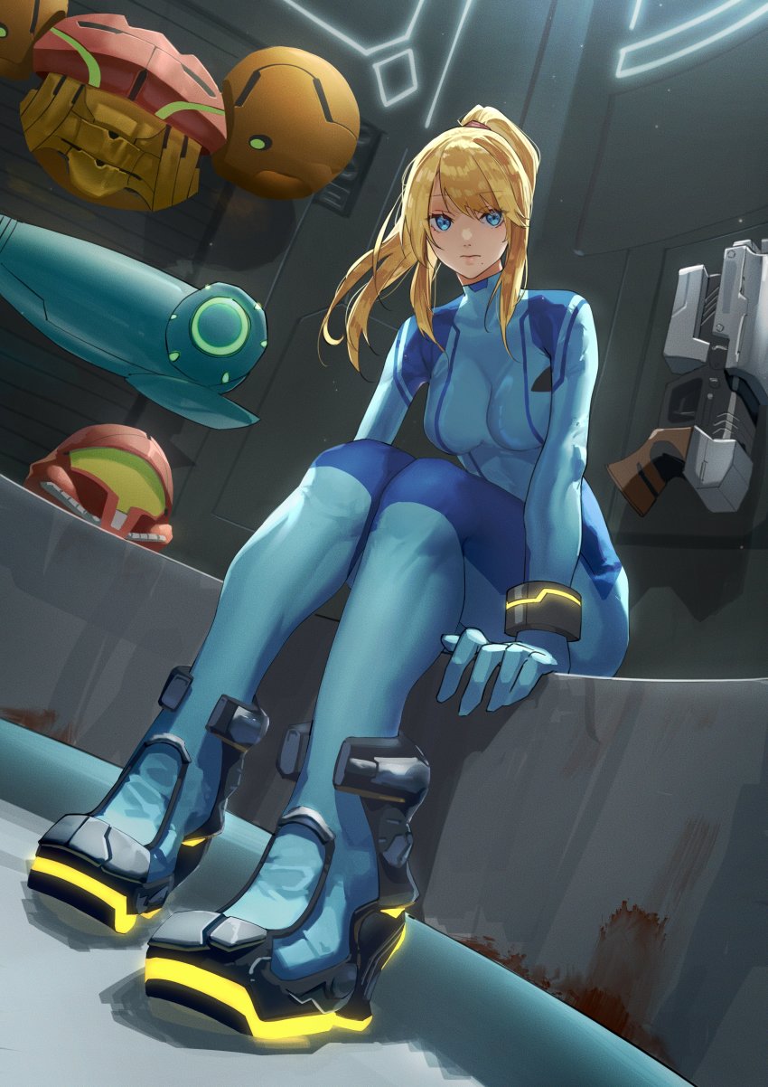 Samus Aran (Metroid) Rule 34 Image