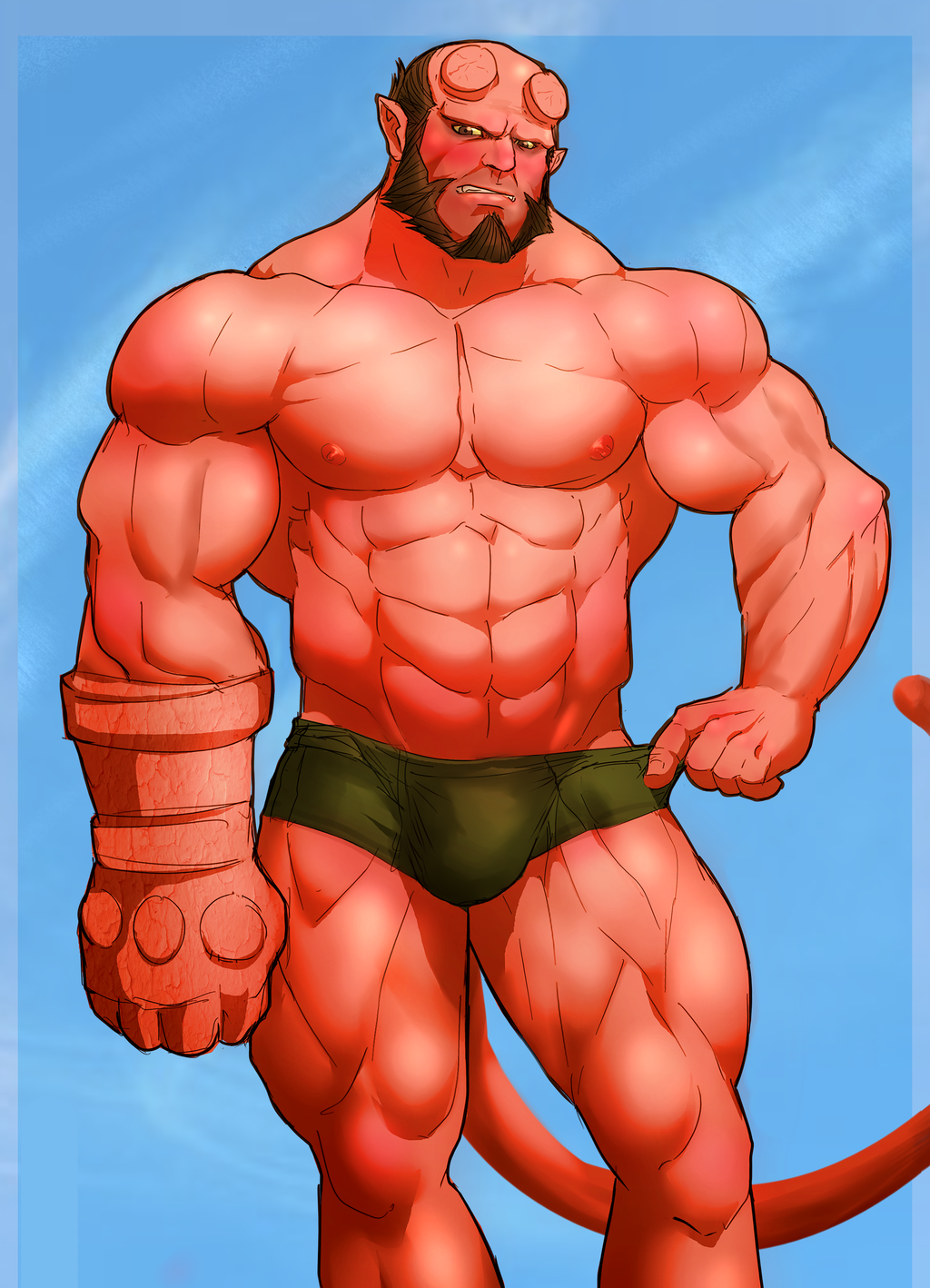 Hellboy (Dark Horse) Rule 34 Image