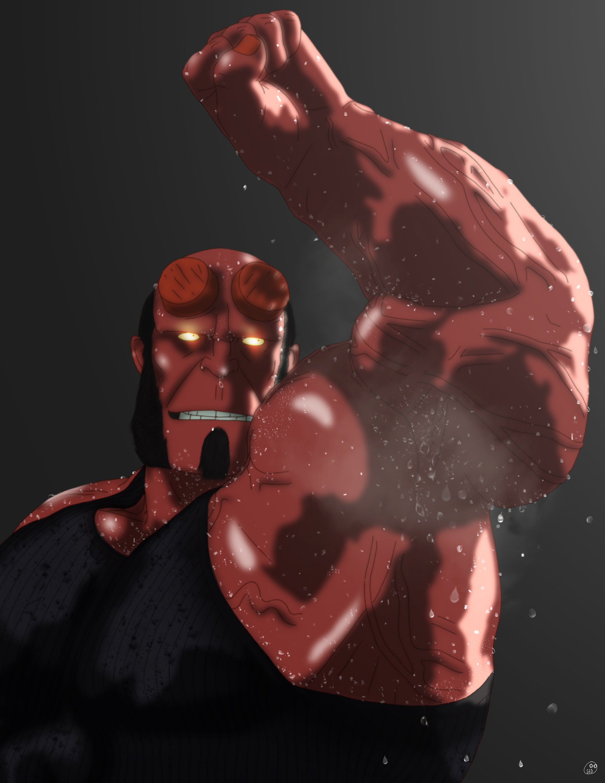 Hellboy (Dark Horse) Rule 34 Image