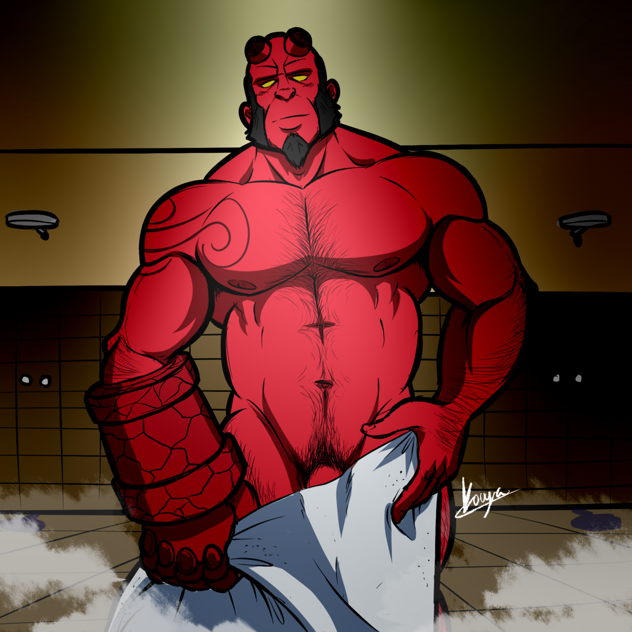 Hellboy (Dark Horse) Rule 34 Image