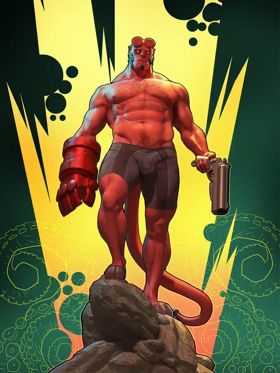 Hellboy (Dark Horse) Rule 34 Image