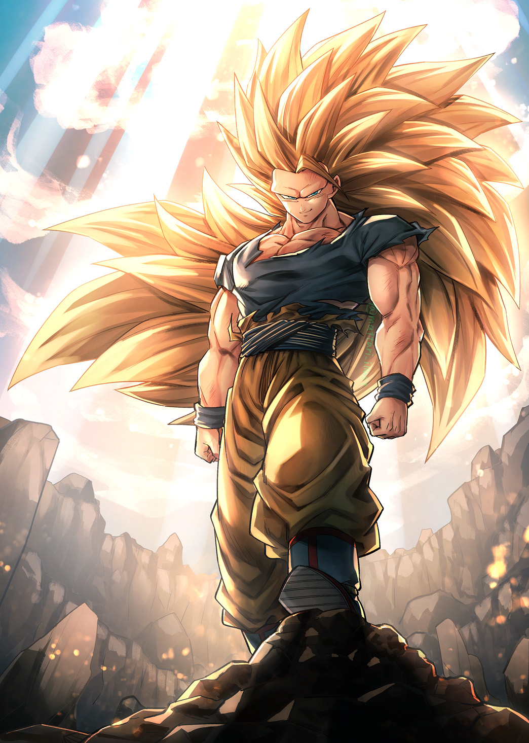 Son Goku (Dragon Ball) Rule 34 Image