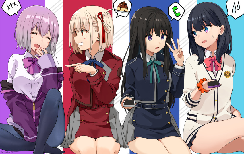 Inoue Takina (Gridman Universe) Rule 34 Image