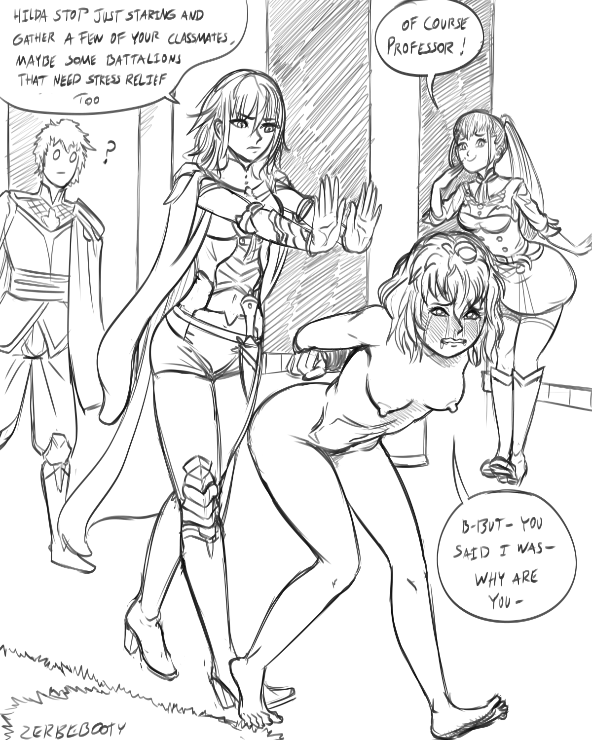 Bernadetta Von Varley (Fire Emblem) Rule 34 Image