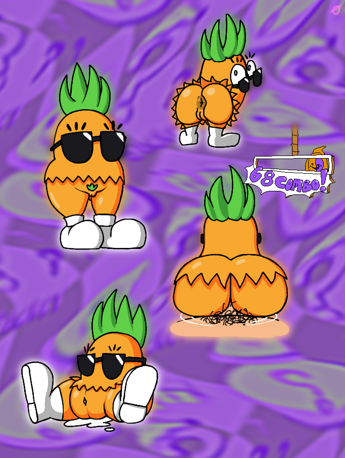 Pineapple Toppin (Pizza Tower) Rule 34 Image