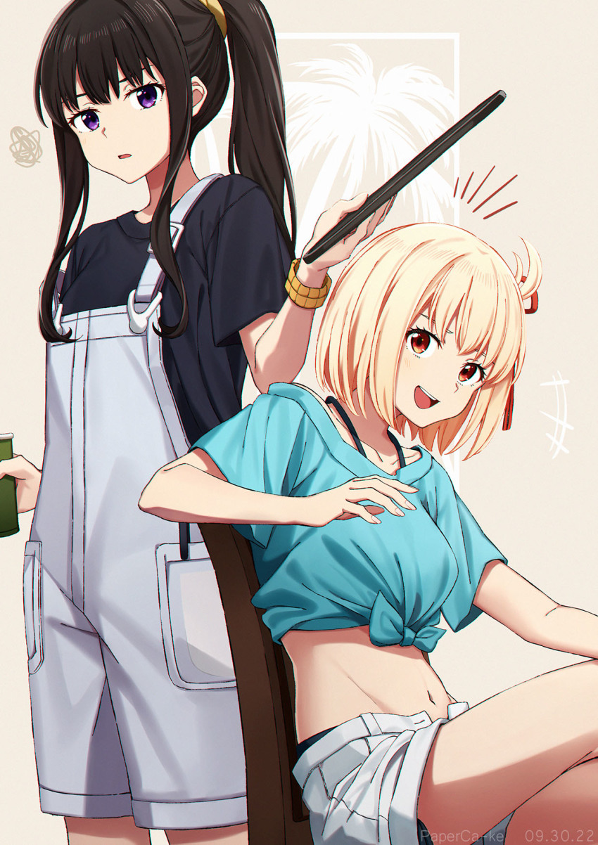 Inoue Takina (Lycoris Recoil) Rule 34 Image